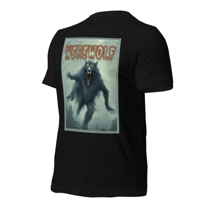 Werewolf Misty Graveyard Unisex t-shirt