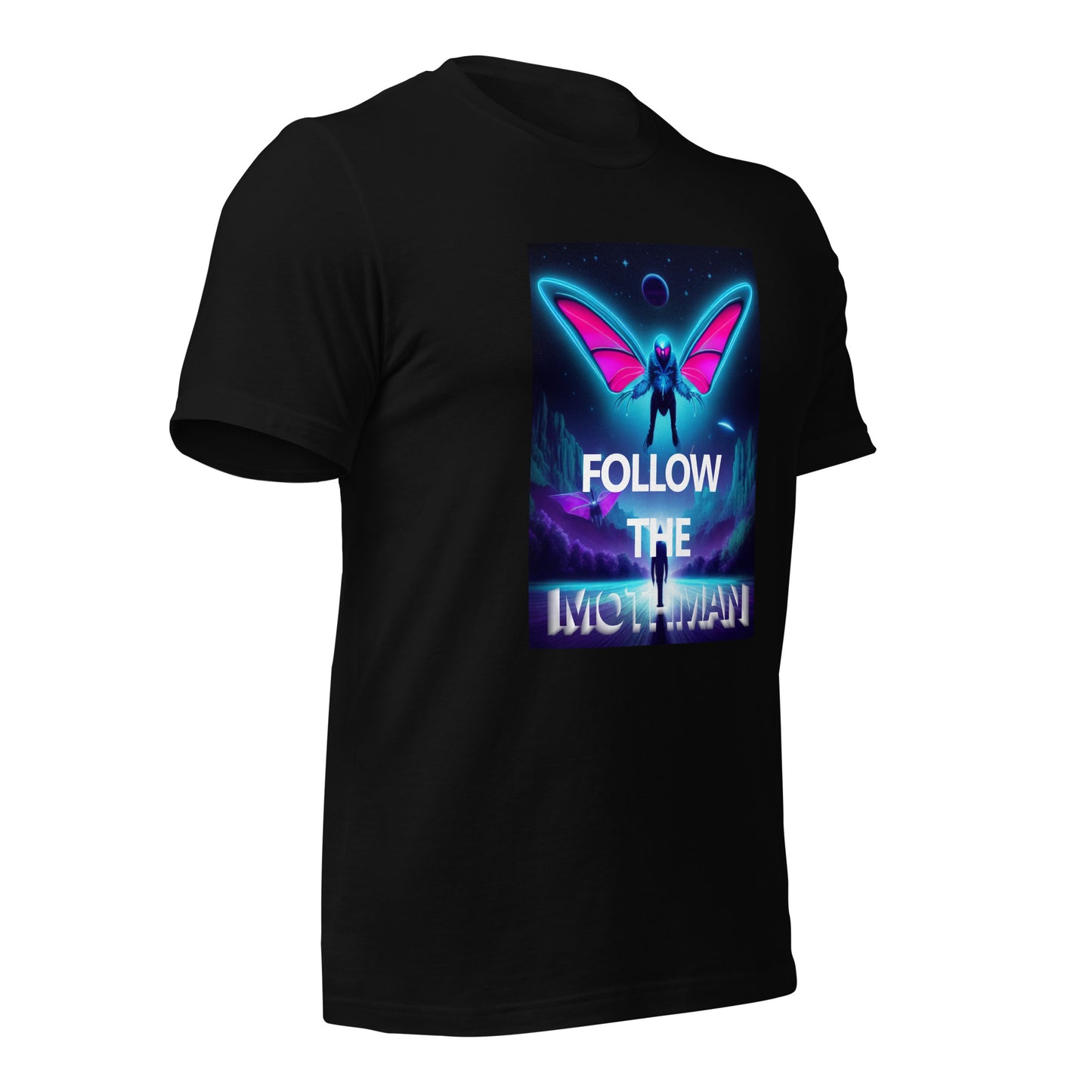 Follow The Mothman Unisex t-shirt