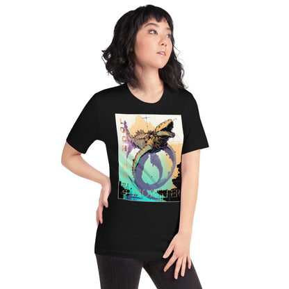 Loch Ness Monster Inkpunk Unisex t-shirt