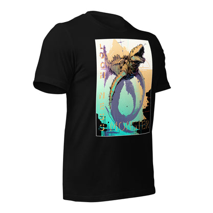 Loch Ness Monster Inkpunk Unisex t-shirt