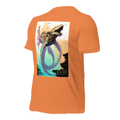 Loch Ness Monster Inkpunk Unisex t-shirt