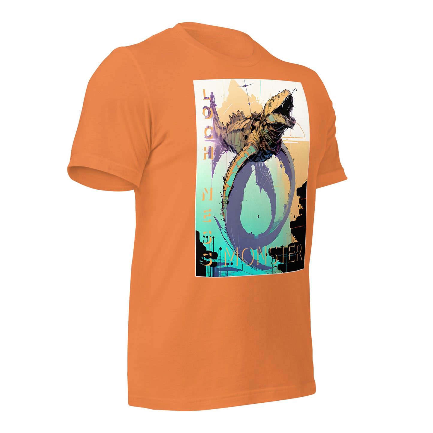 Loch Ness Monster Inkpunk Unisex t-shirt