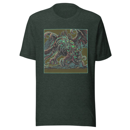 Cthulhu Castle Attack Unisex t-shirt