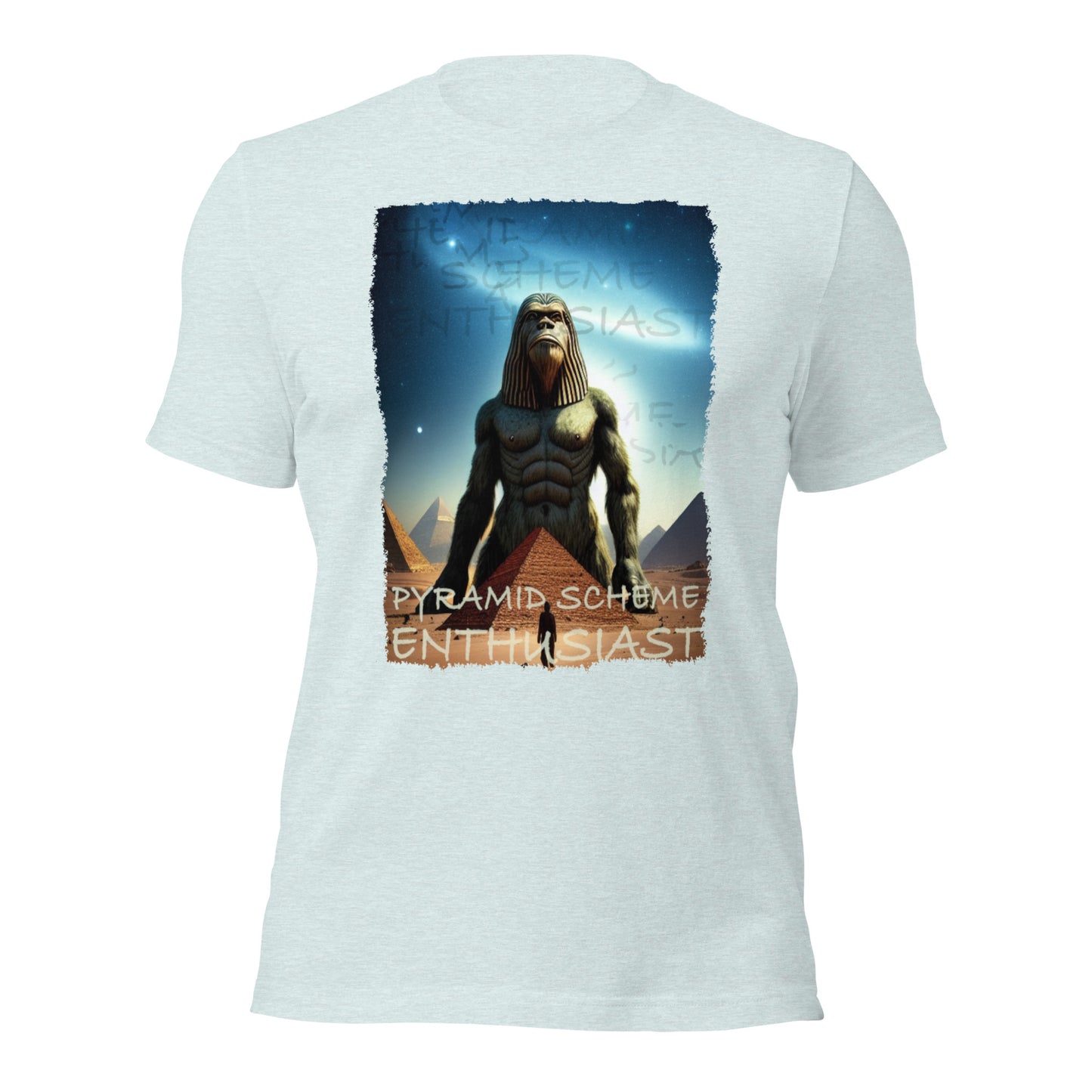 Pyramid Scheme Enthusiast Sasquatch Unisex t-shirt