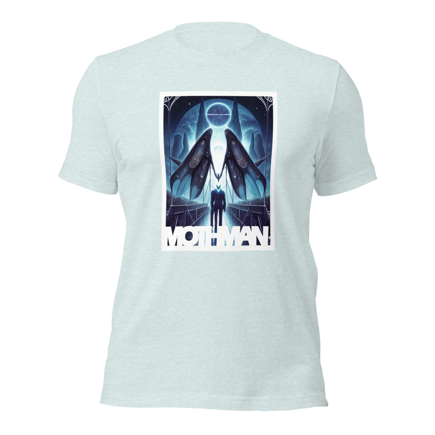 Mothman Bridge Eclipse Unisex t-shirt