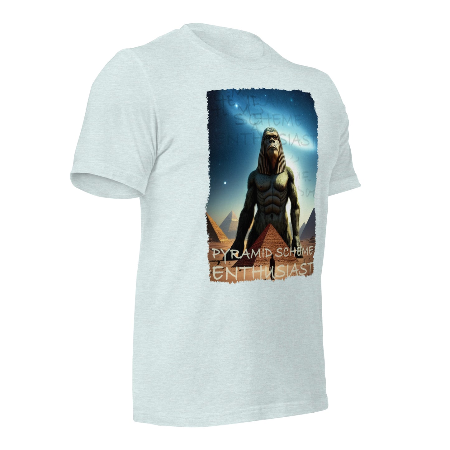 Pyramid Scheme Enthusiast Sasquatch Unisex t-shirt