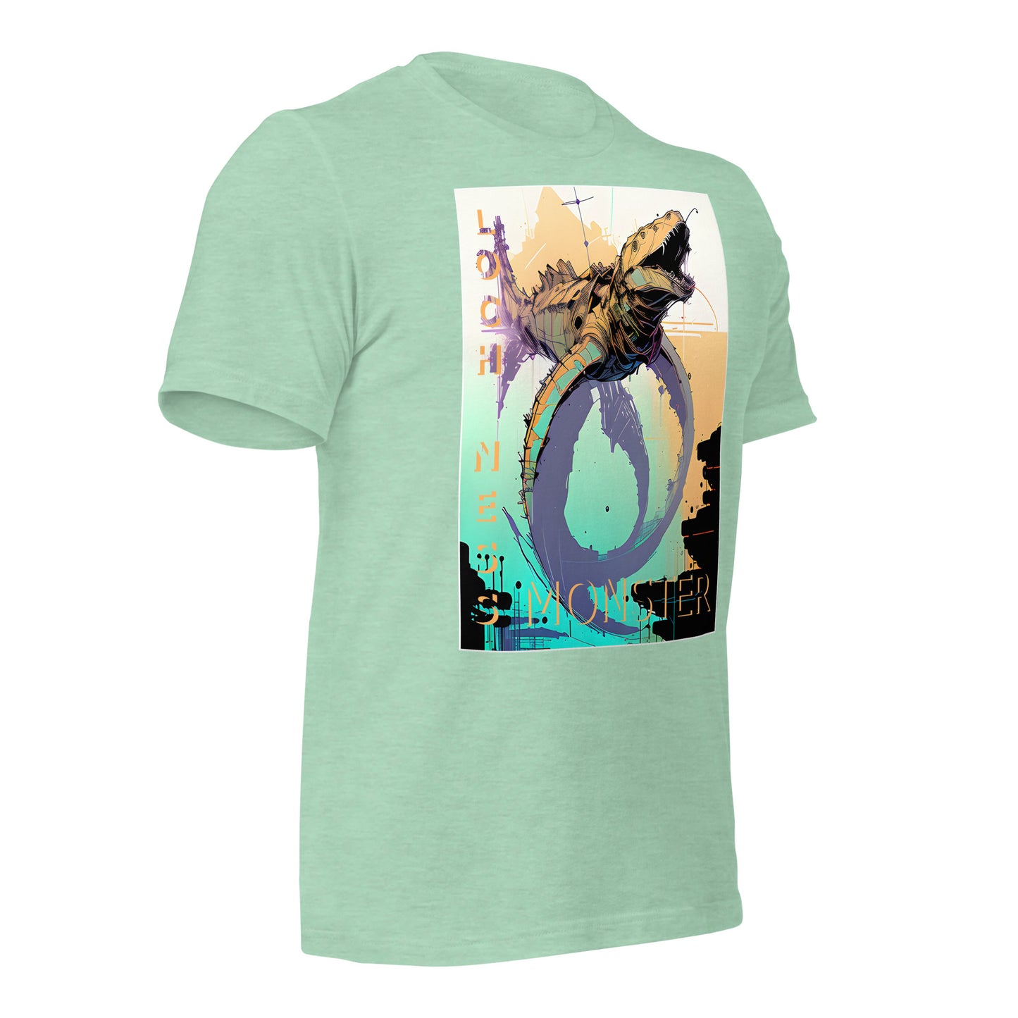 Loch Ness Monster Inkpunk Unisex t-shirt