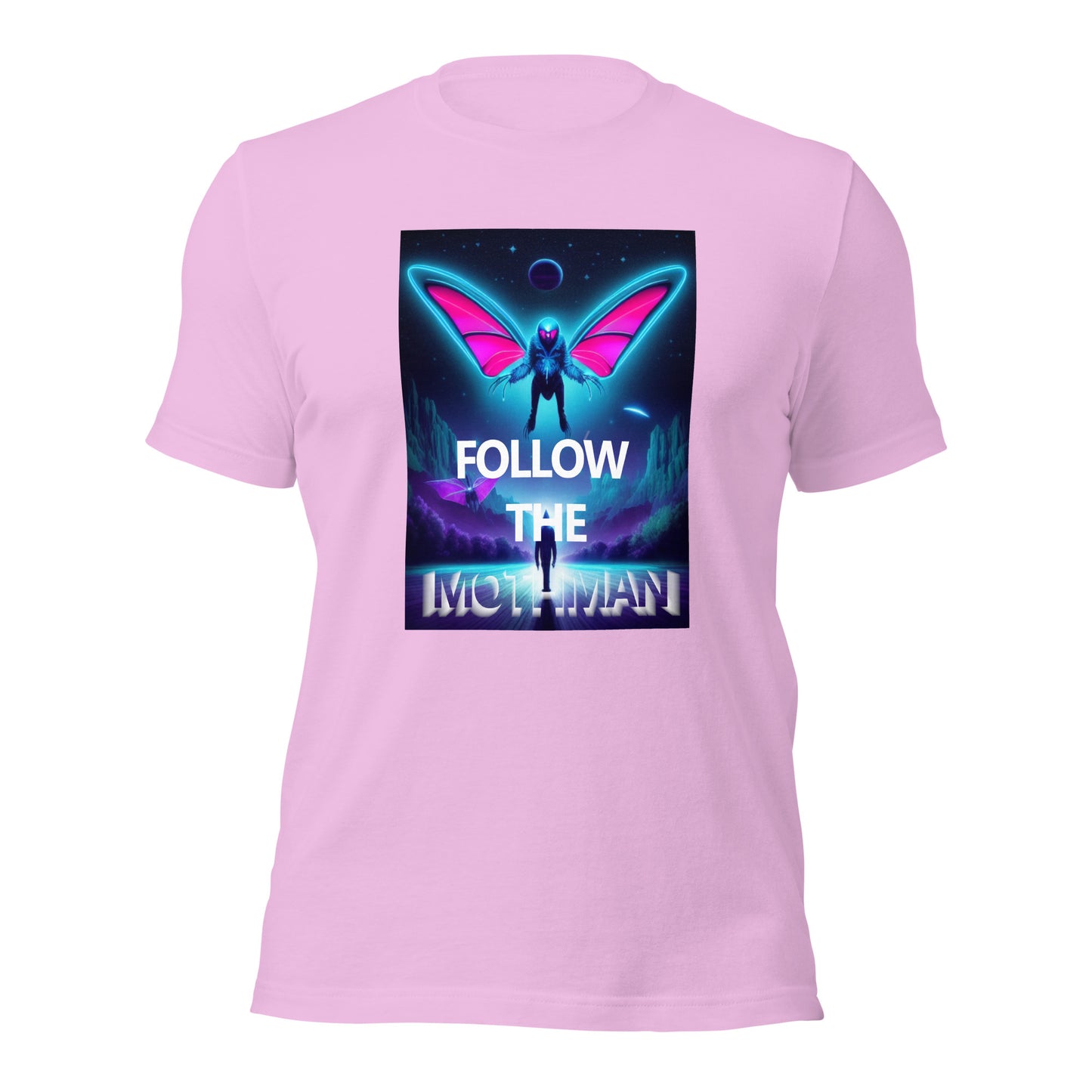 Follow The Mothman Unisex t-shirt