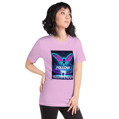 Follow The Mothman Unisex t-shirt