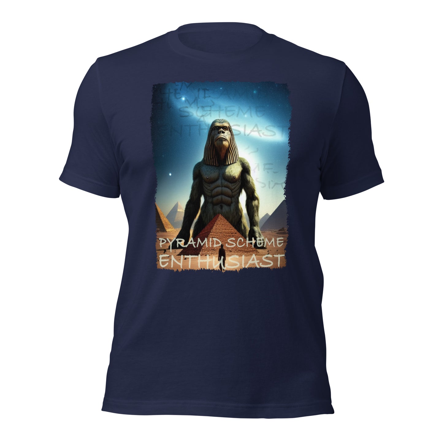 Pyramid Scheme Enthusiast Sasquatch Unisex t-shirt