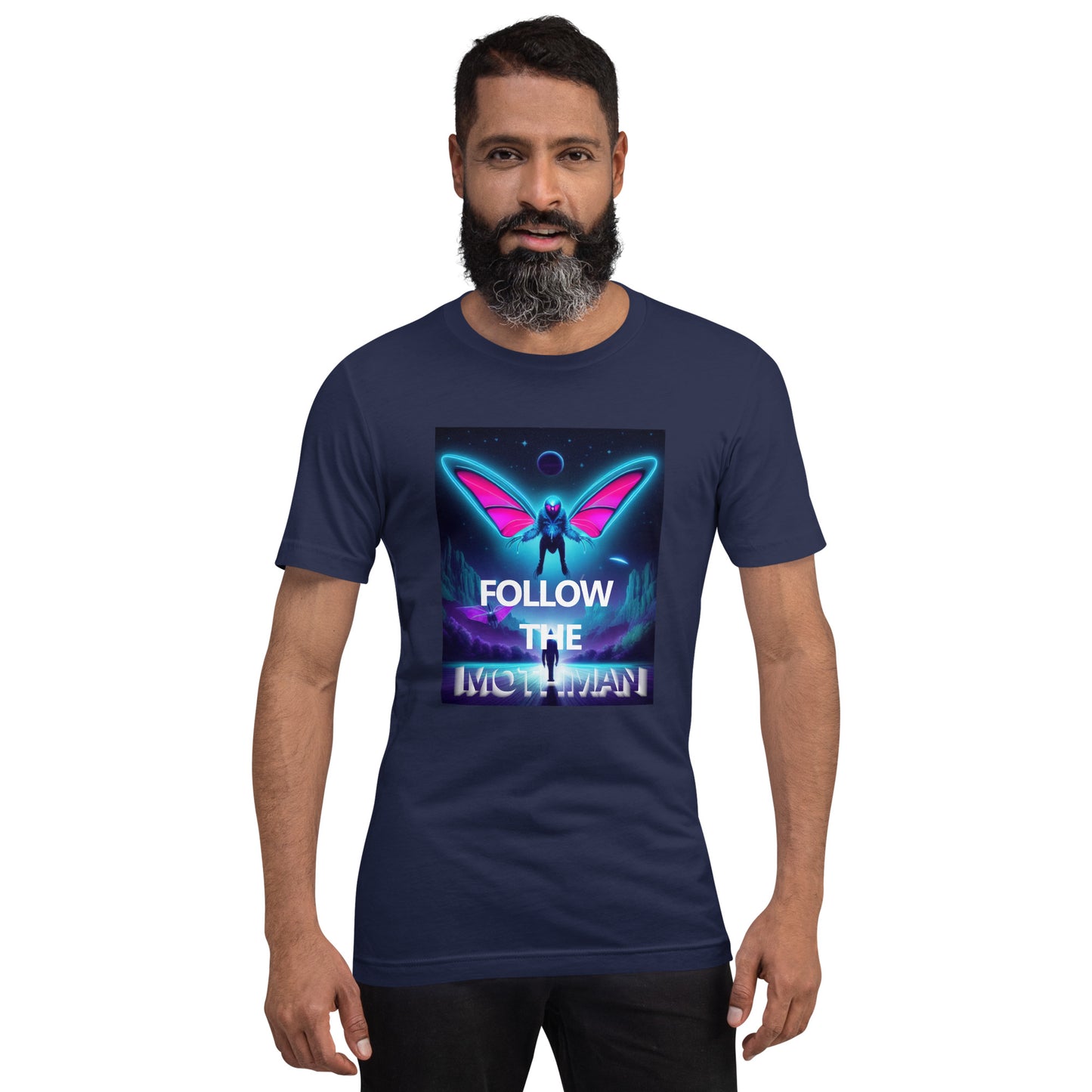 Follow The Mothman Unisex t-shirt