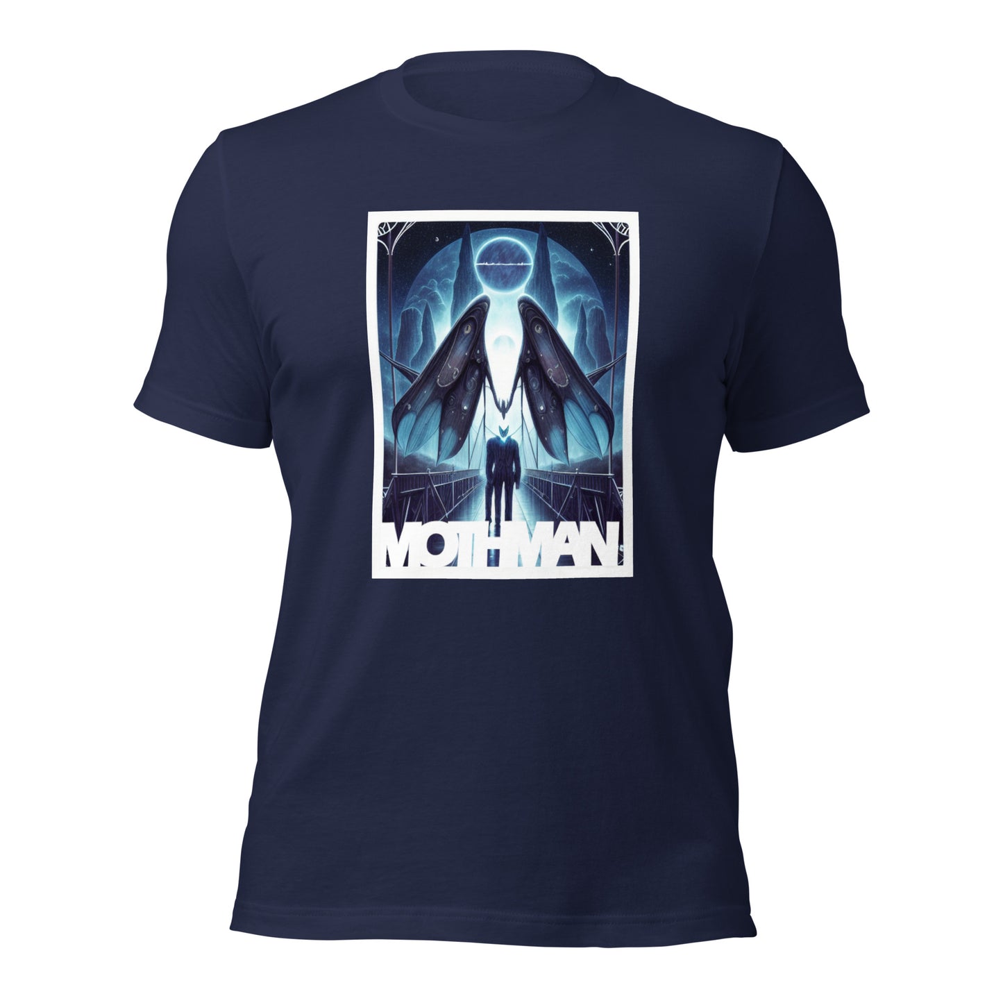 Mothman Bridge Eclipse Unisex t-shirt