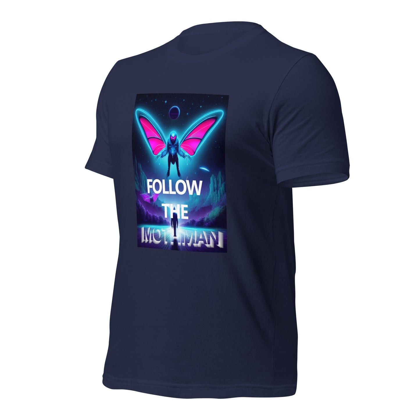 Follow The Mothman Unisex t-shirt