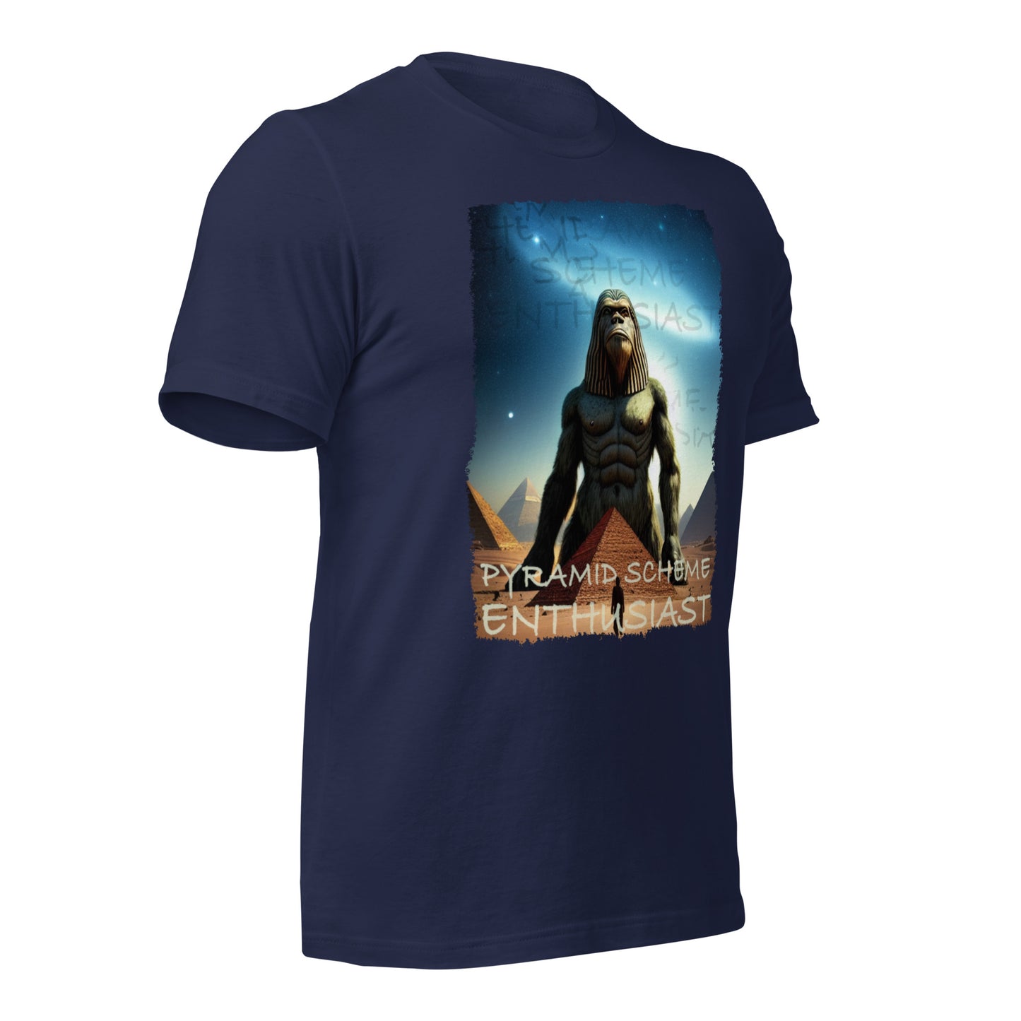 Pyramid Scheme Enthusiast Sasquatch Unisex t-shirt