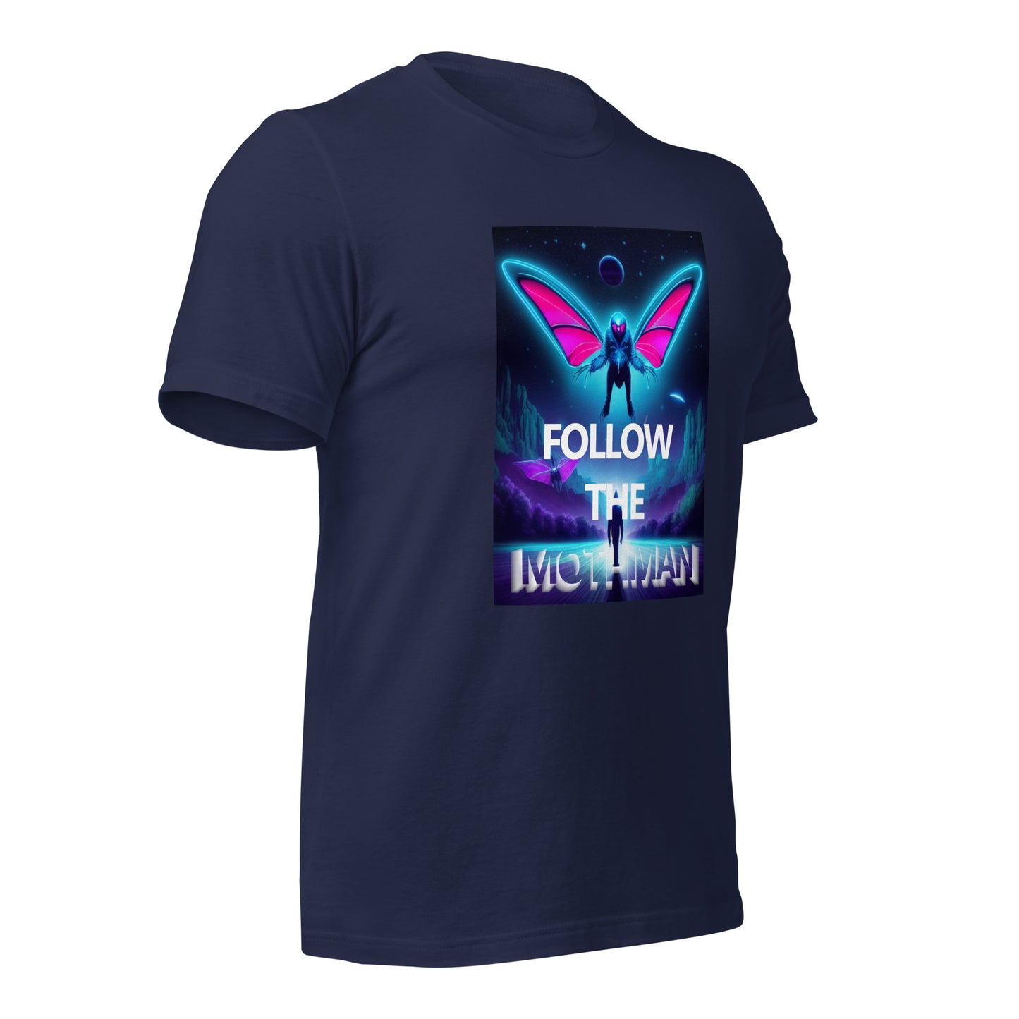 Follow The Mothman Unisex t-shirt