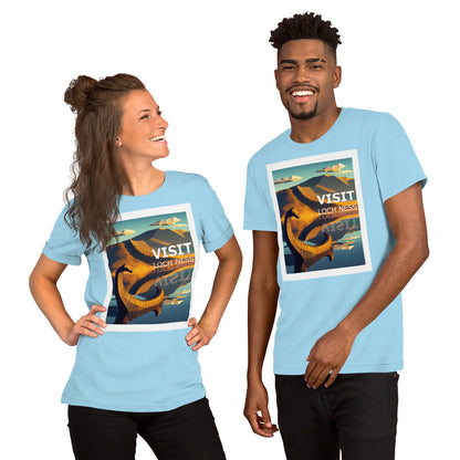 Visit Loch Ness Nessie Unisex t-shirt