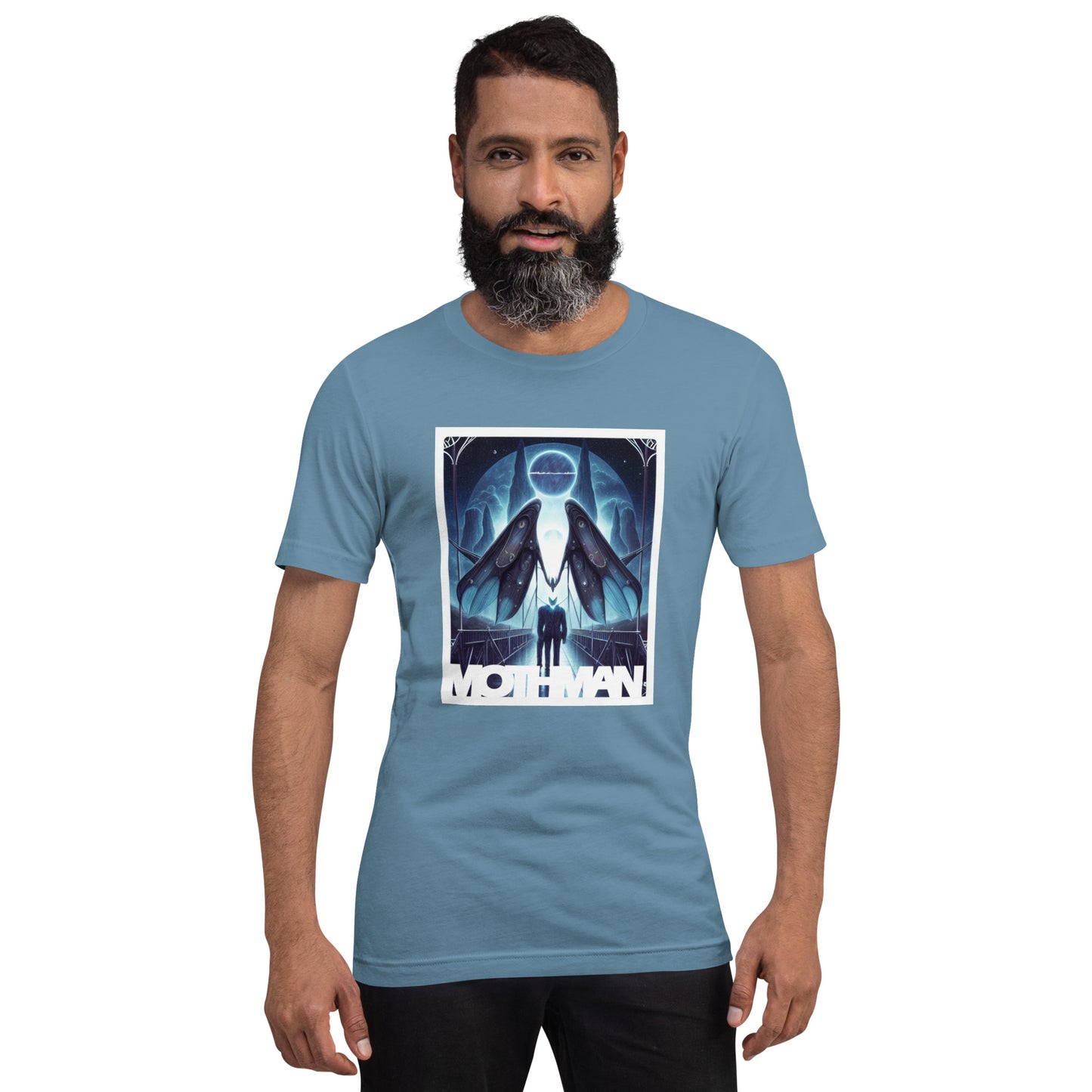 Mothman Bridge Eclipse Unisex t-shirt