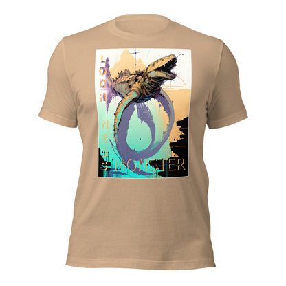 Loch Ness Monster Inkpunk Unisex t-shirt