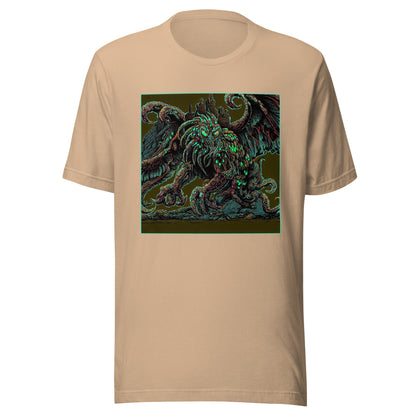 Cthulhu Castle Attack Unisex t-shirt