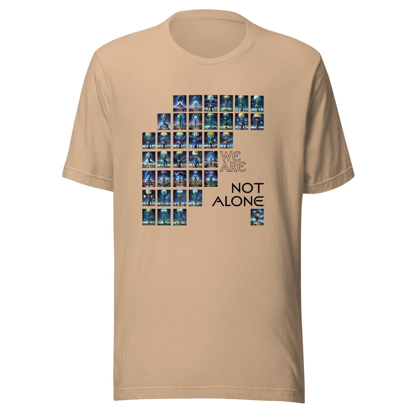 We Are Not Alone Unisex t-shirt