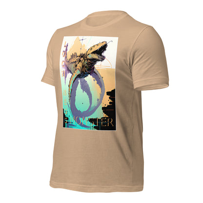 Loch Ness Monster Inkpunk Unisex t-shirt