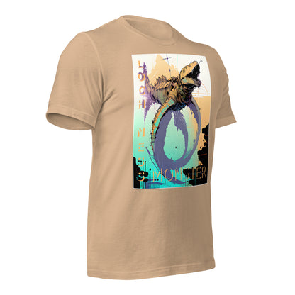 Loch Ness Monster Inkpunk Unisex t-shirt