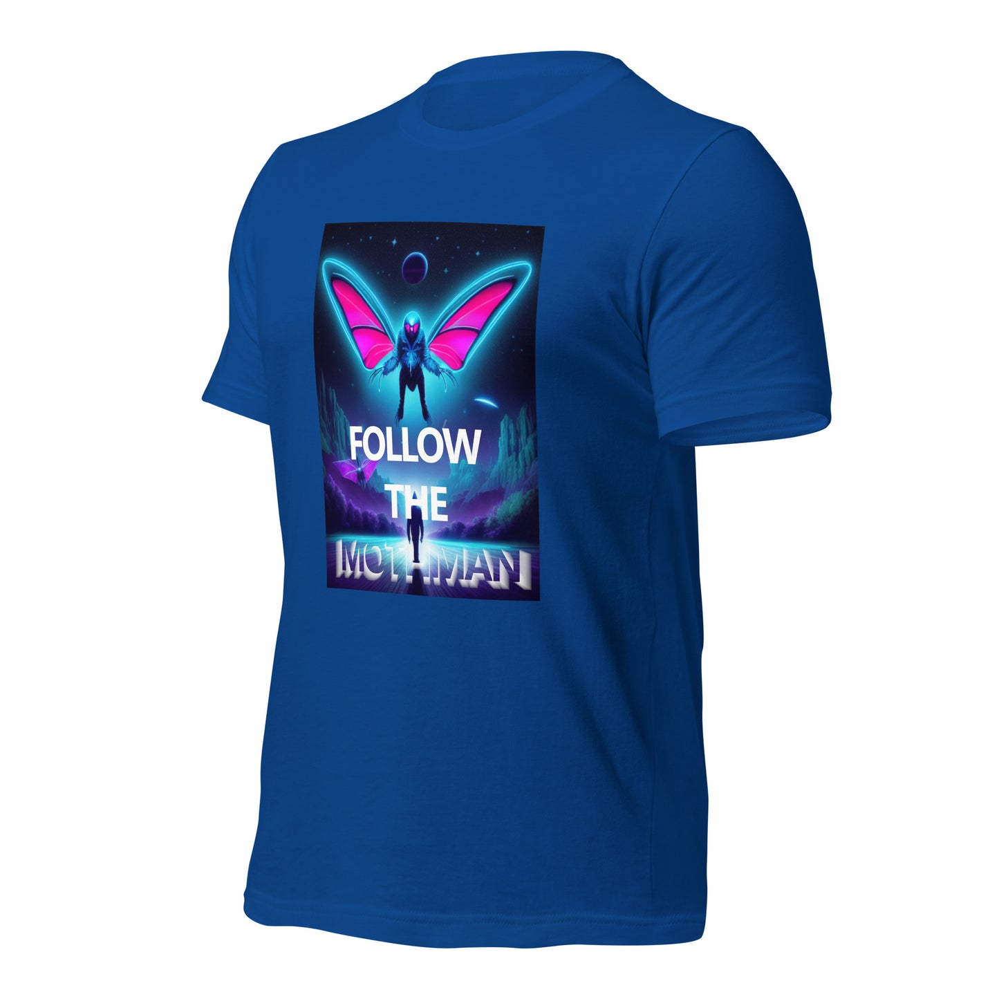 Follow The Mothman Unisex t-shirt