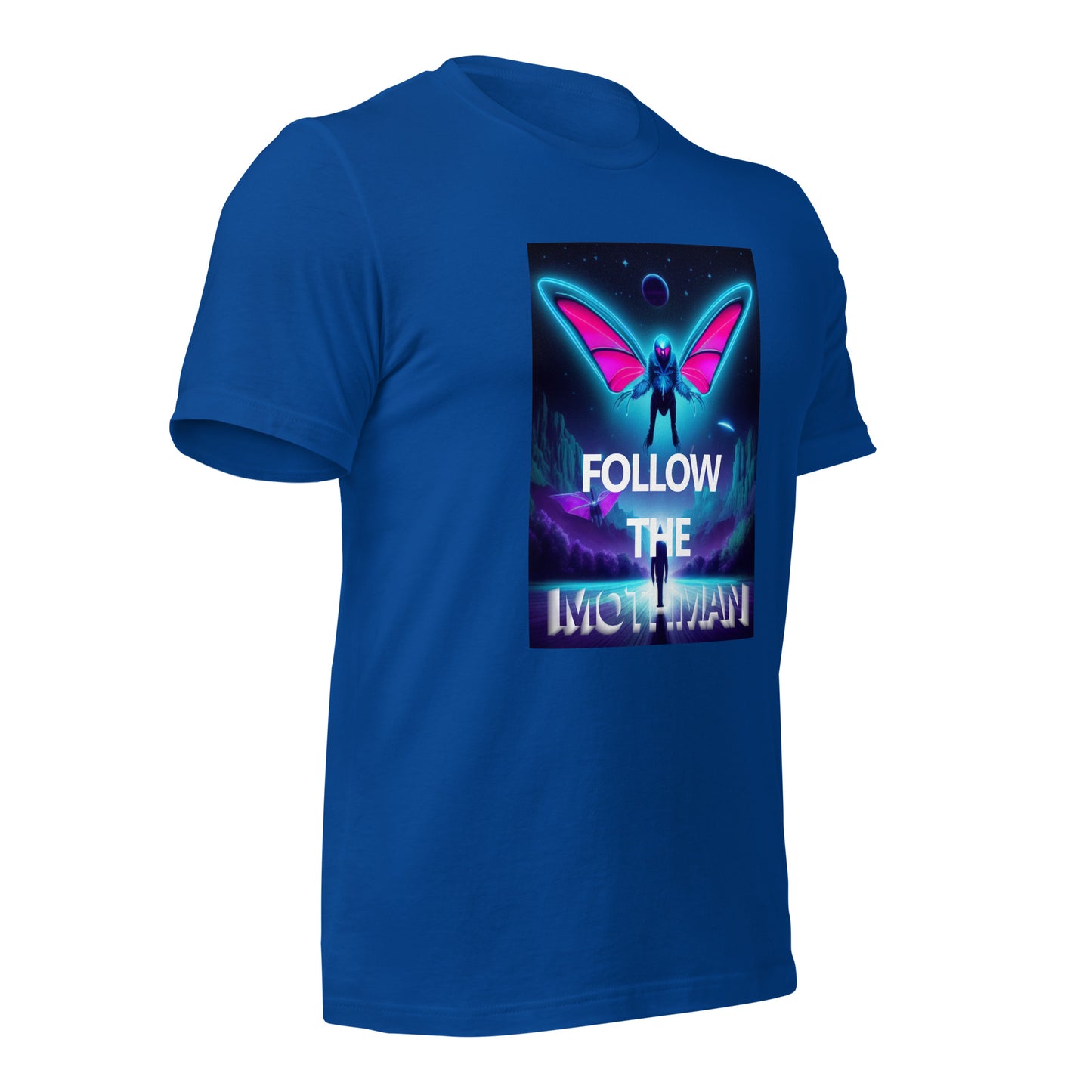 Follow The Mothman Unisex t-shirt