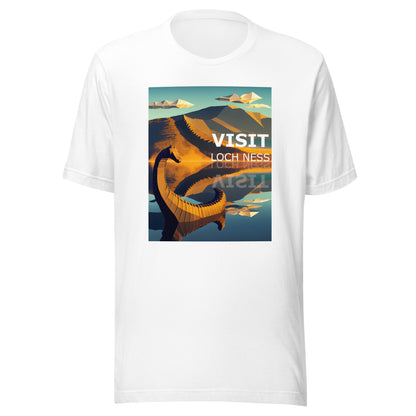 Visit Loch Ness Nessie Unisex t-shirt