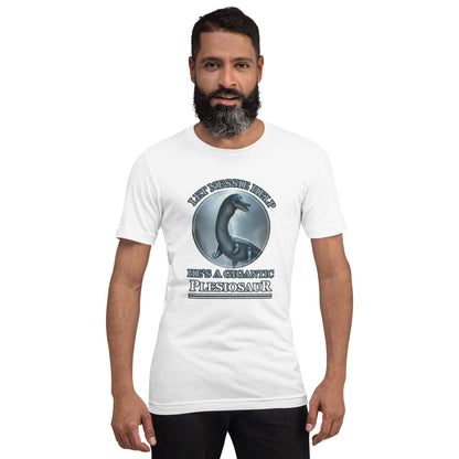 Let Nessie Help Unisex t-shirt