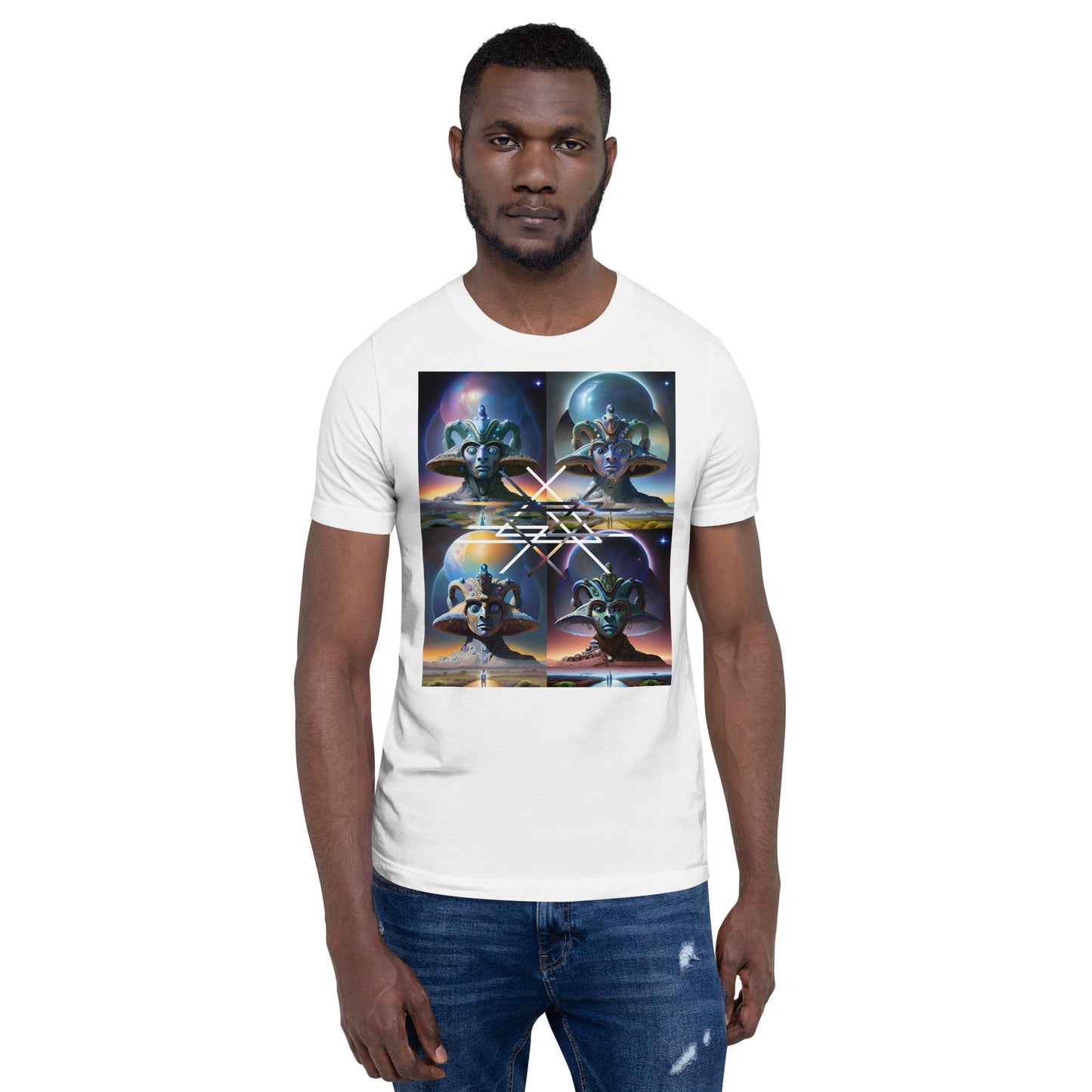 Ancient Extraterrestrial Geometry Unisex t-shirt