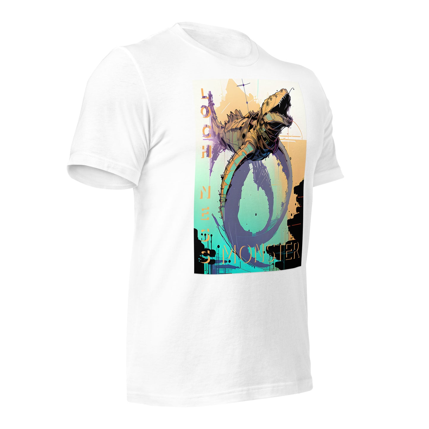 Loch Ness Monster Inkpunk Unisex t-shirt